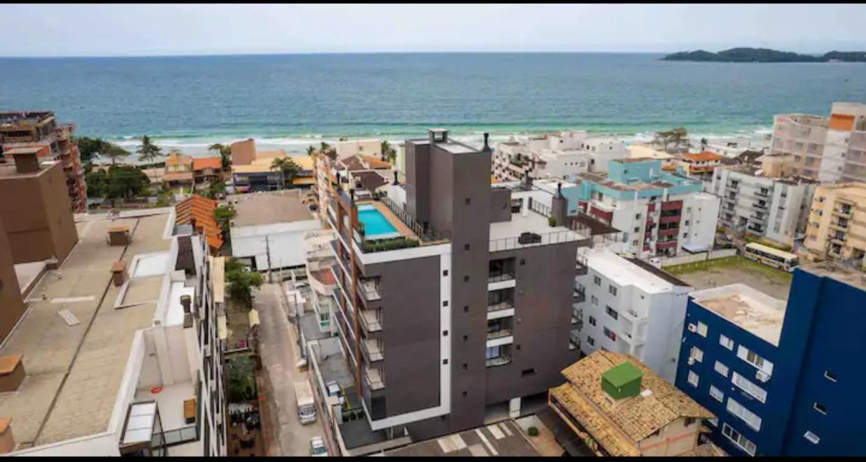 Departamento Con Vista Al Mar En Villa Francione 506 Bombinhas Exterior foto